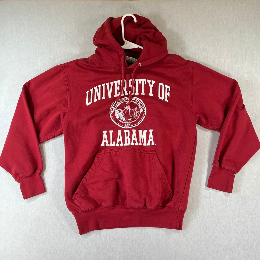 MV Sport Hoodie Pullover Men S University of Alabama Crimson Tide Red Sweatshirt